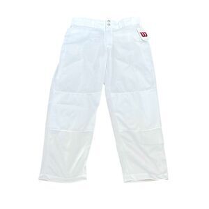 Wilson White Baseball Pants, Size YL, NWT